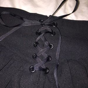 Black skirt style shorts